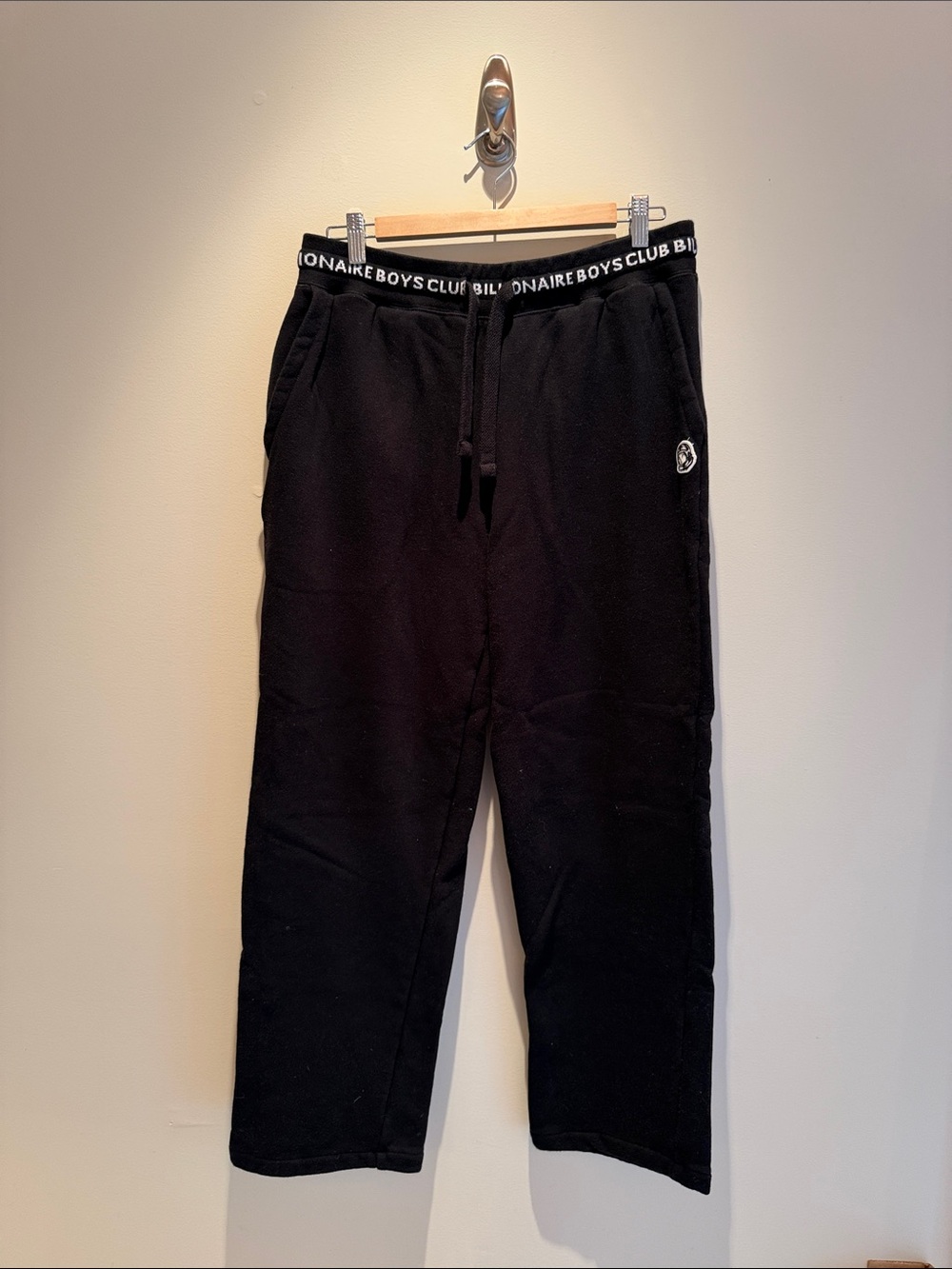 Billionaire Boys Club Black Logo Waistband Joggers